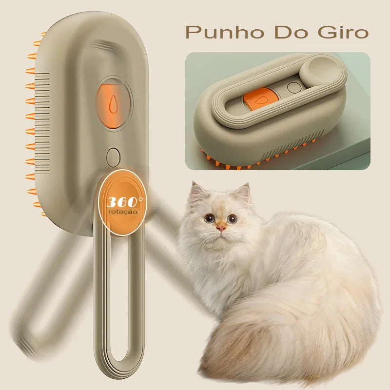 AirPet - Escova de Limpeza a Vapor com Cabo