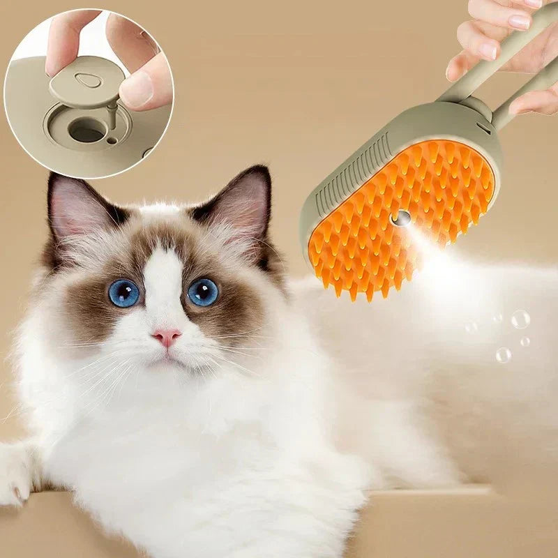 AirPet - Escova de Limpeza a Vapor com Cabo