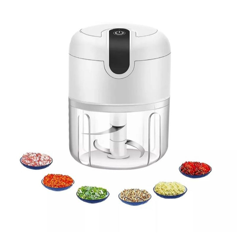 Mini Processador De Alimentos Elétrico