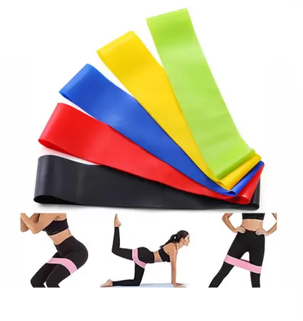 Faixa Elástico resistente para Exercícios Treinos Yoga Alongamentos