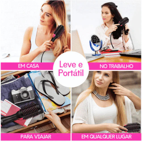 Super Escova Bivolt 3 em 1 ㅤㅤ